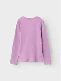 NAME IT Langærmet Bluse Kamanda Violet Tulle